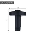 thumbnail image 4 of Brazo De Ducha De Extensión Montado En El Techo (Se Vende Con Brida Para Brazo De Ducha) Para U4996-Rb De Bronce Veneciano De 3 Pulgadas, 4 of 5