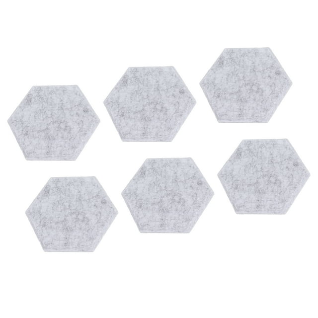 Paneles Acústicos Jadeshay Hexagonales 12 Piezas Relleno de Insonorización 14x12x7cm