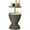 Brown, variant on Gymax 8-Gal Patio Ice Cooler Bucket Cool Bar Side Table w/ Retractable Tabletop Brown