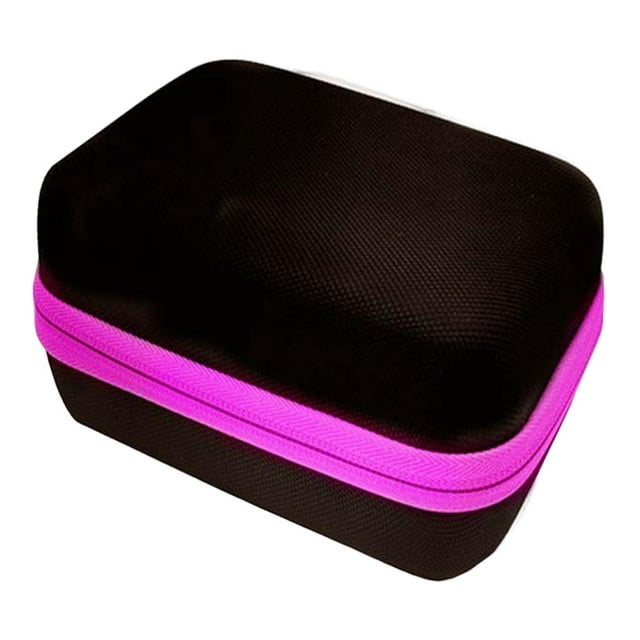 Estuche Pack Aceites Esenciales EVA Yuyangstore Caja de aceite esencial 12 Compartimentos 15ml 15.5x11x7.5cm