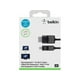 thumbnail image 2 of Cable Belkin Mini DisplayPort a HDMI 4K de 1,8 m, color blanco y negro, 2 of 9