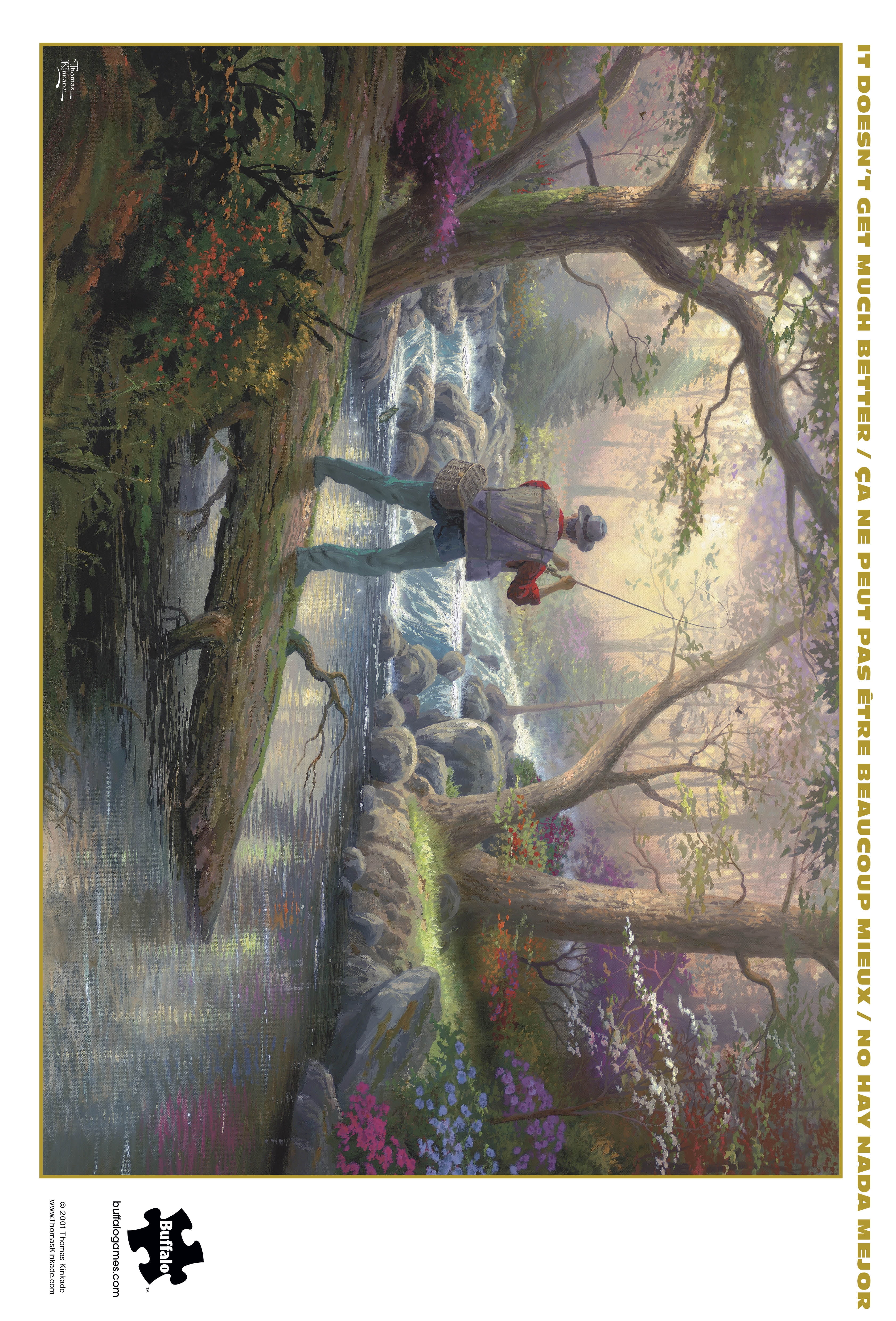 Buffalo Games Doesn't Get Much Better 500-Piece Interlocking Jigsaw Puzzles for Adults Ages 14+