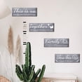 thumbnail image 3 of Letreros decorativos de pared Joyhawk THIS IS US TOGETHER BLESS THIS HOME, 3 of 9