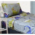 thumbnail image 2 of All American Kids' Dinosaur 3-Piece Twin Sheet Set with Pillow Case | Matching Comforter Set & Curtain Set Available!, 2 of 3