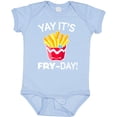 thumbnail image 3 of Inktastic Yay Its Fry Day with Cute French Fries Boys or Girls Baby Bodysuit, 3 of 5
