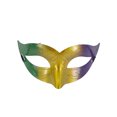 thumbnail image 1 of Spray Paint for Plastic, Casual Carnival Party Half-Face Spray Paint Style Three-Color Mask, Unisex Mask, 1 of 4