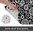 thumbnail image 6 of Logiee Metallic Gears Print Welcome Mats for Entryway,Door Mat for Front Door,Entry Mat,Doormat for Garden, Garage, Patio, Home, Porch Decor, 6 of 7