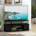 thumbnail image 3 of Furinno JAYA Large Entertainment Center Hold up to 55-IN TV, Black, 3 of 8