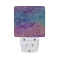 thumbnail image 2 of Mermaid Scales Night Light LED Dusk to Dawn Auto Sensor Night Lamp Plug-in Nightlight for Bedroom Hallway Kitchen 2 PCs, 2 of 7