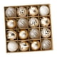 thumbnail image 3 of 16 bolas navideñas colgantes de 6 cm para árbol de Navidad. Champán blanco, 3 of 9