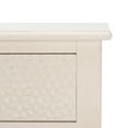 thumbnail image 7 of SAFAVIEH Halton Modern 2 Drawer Console Table, Distressed White, 7 of 7