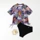 thumbnail image 5 of Tankini deportivo para mujer, estampado a juego, con cremallera, ajustado, para surf, dos piezas, tankini, 2 piezas, 5 of 9