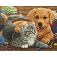 thumbnail image 1 of Diamond painting kit Wizardi True Friends 18.9x14.9 in WD2505, 1 of 2
