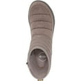 thumbnail image 3 of BZEES Womens Beige Arch Support Odor Control Glacier Round Toe Wedge Zip-Up Booties 10 M, 3 of 3