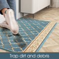 thumbnail image 3 of XICEN Tapis de Porte Intérieur, 20"X32 Pouces Tapis de Sol pour Entrée Intérieur Absorbant l'Eau Lavable à la Machine Tapis Profil Bas Entrée, Tapis Intérieurs pour Porte d'Entrée Antidérapants, Bleu, 3 of 6