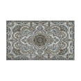 thumbnail image 2 of Boho Dark Brown Pattern Rugs and Mats Non Skid Washable Absorbent Microfiber Soft Kitchen Mat for Floor Set Of 2 Decor Stain Resistant 17"x47"+17"x30", 2 of 7