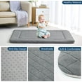 thumbnail image 3 of PROCIPE Dog Beds Washable Crate Mat 47"x 33" for Large Dogs, 3 of 10