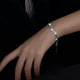 thumbnail image 3 of Pulsera de Plata Maciza 925 onlyliua para Mujeres y Hombres Eslabones de Malla 8,2 Pulgadas, 3 of 6