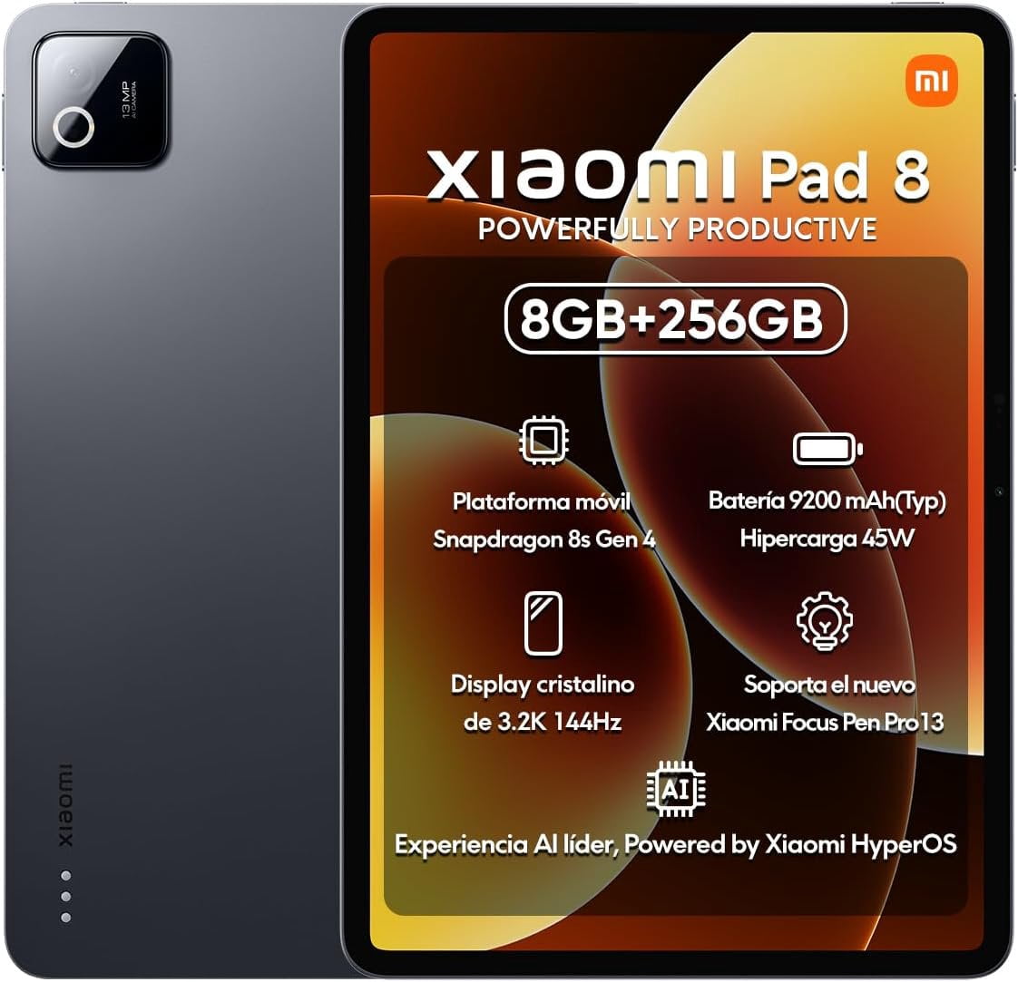 Xiaomi, Pad 7 Ai WiFi, 256GB 8GB, Blue, 11.2 inches 3.2K 144Hz