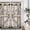 Gray, variant on Rustic Forest Deer Shower Curtain, Cabin Farmhouse Country Lodge Bathroom Decor, Polyester Fabric Bath Curtain Set with Hooks, 72x72