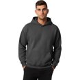 thumbnail image 2 of IYYVV Mens Hoodie Fabric Oversized Hooded Sweatshirt Oversize, Long Tall, Hood , Vintage, Running, Suit for Warm, Fall Winter, Khaki 3XL, 2 of 8