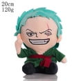 thumbnail image 1 of Juguetes de peluche de Anime japonés, figura de dibujos animados, Luffy, Chopper, Ace, Roronoa, Zoro, lindo muñeco de peluche, regalos de Navidad para niños, cumpleaños, 25cm, 1 of 3