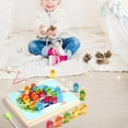 thumbnail image 3 of Feltree 9-in-1 Multifunctional Educational Building Block Toy Box for Kids with Alphabet, Number Pairing, Fishing, Painting & More Interactive Learning Games, 3 of 8