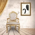 thumbnail image 3 of Zaman, Farida 23x32 Gold Ornate Wood Framed with Double Matting Museum Art Print Titled - Inky II, 3 of 4