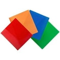 thumbnail image 4 of JAM Paper Plastic 1 Inch Binders, 3 Ring Binders, Red, Blue, Green and Orange, 4 Per Pack, 4 of 6