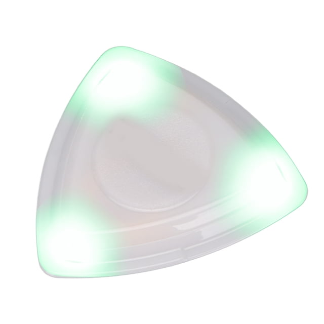 Púa de Guitarra Led, Púa de Guitarra Brillante Para Guitarristas Con Batería, Abs y Material Metálico, Batería CR1220