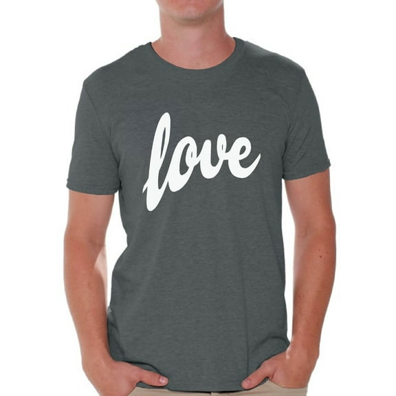 Awkward Styles Love Shirt Valentines Day T Shirt for Men Love Tshirt Top Love Gifts Men's Love Shirt Valentine Tshirt Love Shirts for Men Valentine's Day Gift Idea for Him St.Valentine's Day Shirt