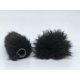 thumbnail image 5 of Juego de 3 fundas universales para volante de coche (negras), adecuadas para fundas de volante de felpa de invierno de 37-39 cm, 5 of 5