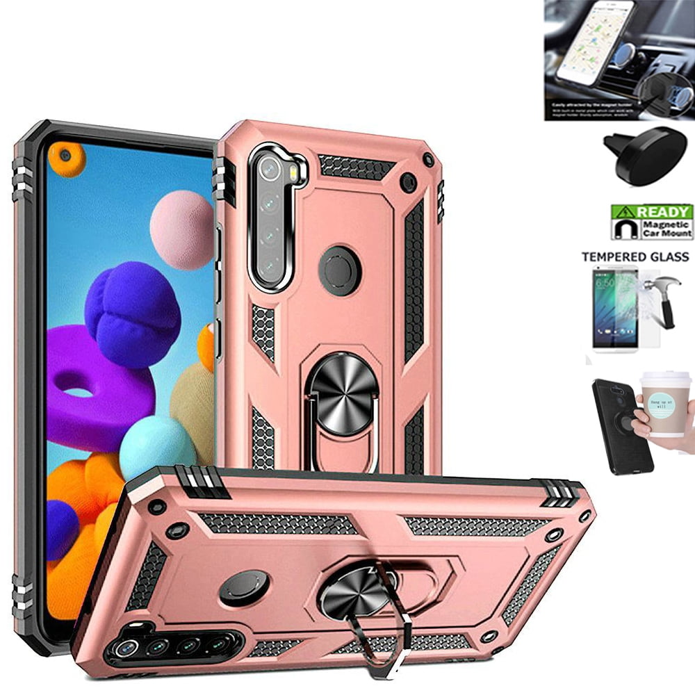 Phone Case For Boost Samsung A21 / A21 Car Mount / Galaxy A21 Screen Protector / Shock Absorbing