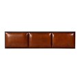 thumbnail image 4 of Butler Specialty Company Kane 62 in. W Leather and Iron Accent Bench - Brown, 4 of 5
