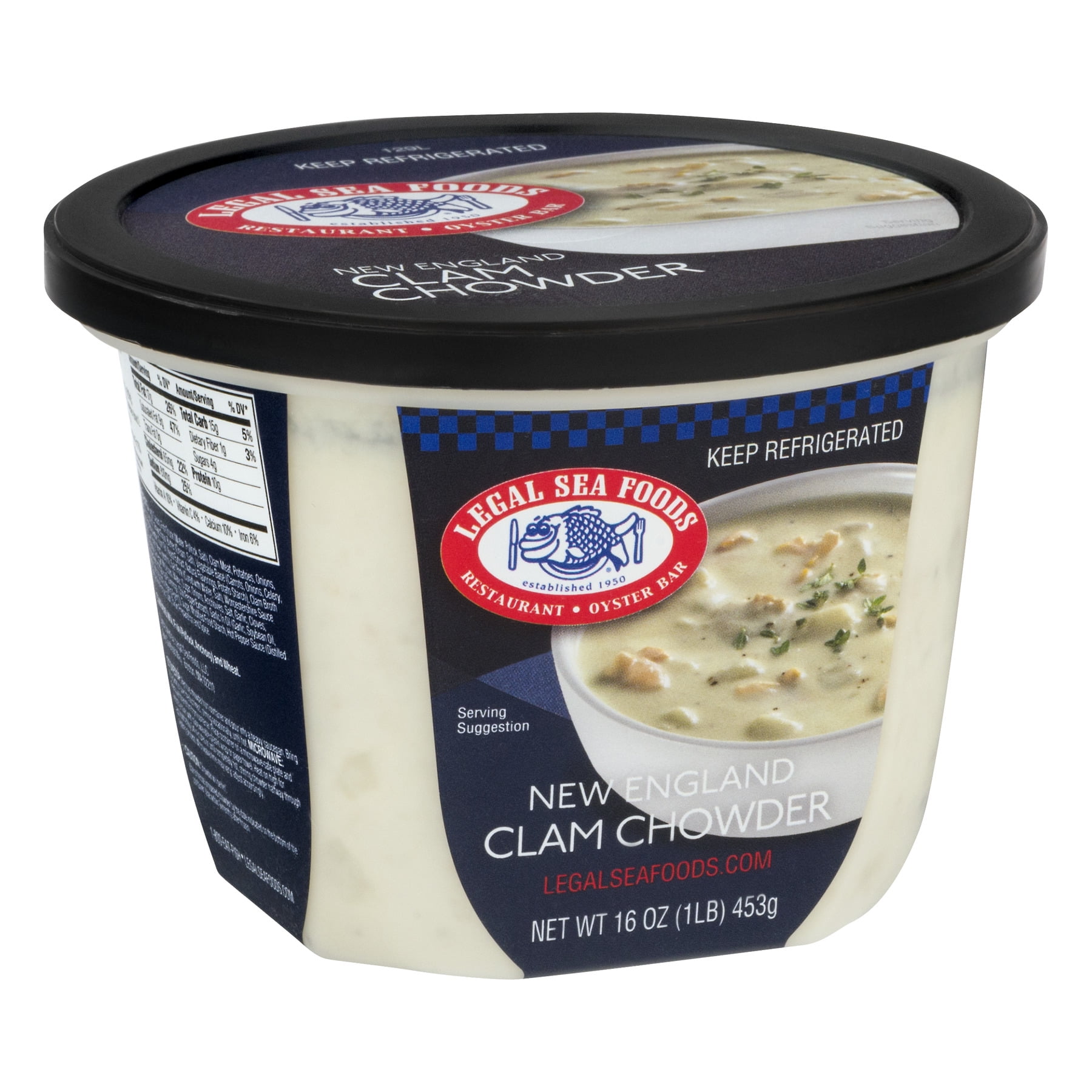 Legal Seafood Nutritional Information Clam Chowder Besto Blog