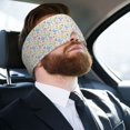 thumbnail image 5 of Wukai Easter Egg3 Print Sleep Mask - Eye Mask for Sleeping, Ultra Soft and Skin Friendly Full Eye Covers for Women/Men, Perfect Light Blocking Sleeping Mask, 5 of 7