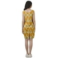 thumbnail image 4 of Moomaya Printed Scoop Neck Dress Sleeveless Evening Dresses Women Shift Dress, 4 of 6