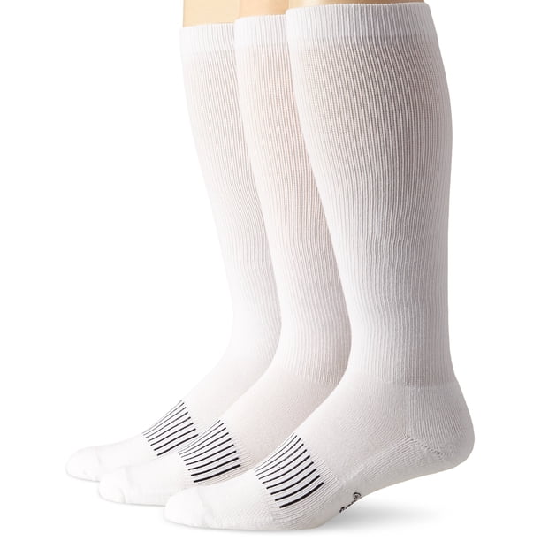 Wrangler - Calcetines para botas occidentales para hombre (paquete de 3), color blanco, talla de calcetín: XL (12-15), talla de zapato: 12-16