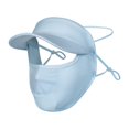 thumbnail image 4 of Wmool Ice Silk Sunscreen Mask Outdoor Sports Anti-UV Face Mask Cycling Breathable W1, 4 of 8