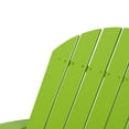 thumbnail image 6 of Cartagena Outdoor Rustic Acacia Wood Folding Adirondack Chair, Set of 2, Light Green, 6 of 8