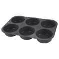 thumbnail image 1 of HEATSHAKING Silicone Muffin Cups Dark Grey Reusable Baking Tray with Rounded Corners and No Cracking, 1 of 8