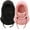 Black+pink, variant on Kids Winter Fleece Hats Balaclava 2PCS,Warm Ski Face Mask Windproof Adjustable Full Cover Neck Warmer for Boys Girls 3-10Y