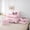 Pink Brown M, variant on Erosebridal Girls Black Pink K Letter Monogrammed Twin Bedding Sets 7-Piece,Kids Cheetah Print Bow Tie Bedding Comforter Set,Pink Reversible