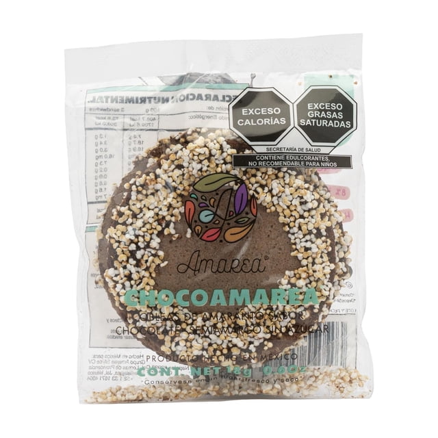 CHOCOAMAREA® Chocolate Semiamargo sin Azúcar | 2 Packs | 20 Piezas