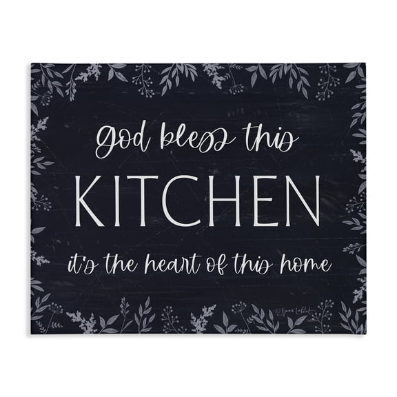 Stupell Industries French Country Kitchen Heart Of This Home Canvas Art, 20 x 16, by Annie LaPoint