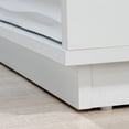 thumbnail image 4 of Sauder Morgan Main Contemporary Engineered Wood Bookcase with Drawer in White, 4 of 13