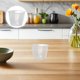 thumbnail image 2 of GOOHOCHY 6 tazas medidoras de cocina, reutilizables, transparentes, para arroz, para medir alimentos., 2 of 8