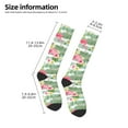 thumbnail image 5 of Balery Tropical Flamingo Fun Novelty Socks Men'S Women'S Crew Socks Funny Crazy Novelty Socks Quirky And Cool Socks, 5 of 9