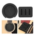 thumbnail image 2 of Long Service Life Practical Guitar Sound Hole Buffer, Guitar Mute Pad,  For Student DIY Exercise Beginner Black, 2 of 8