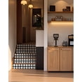 thumbnail image 1 of FLFK Geometric Pattern Stair Riser Decals, Black and White Diamond Design, Self-Adhesive Strips, 39.3" x 7.08" Set of 5, 1 of 6